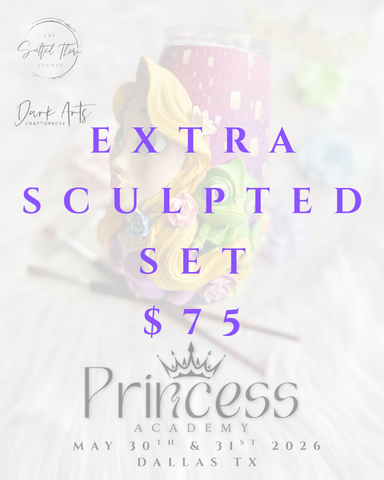 Extra Sculpted Clay Set for Princess Academy for In Person & Virtual.